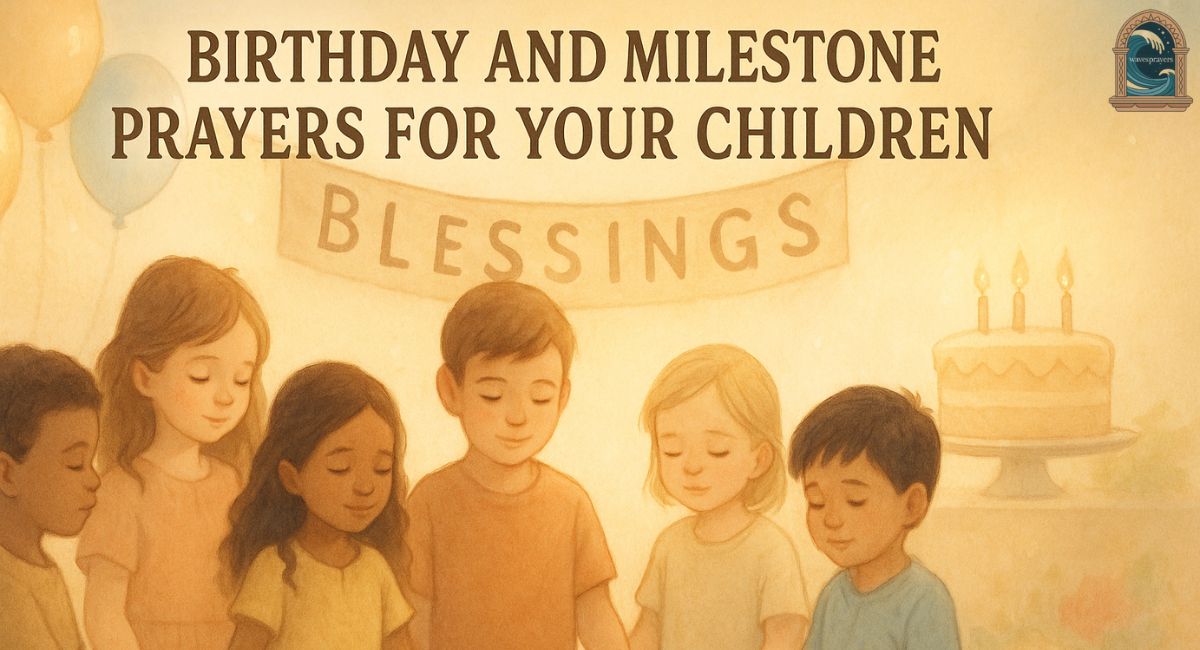 Birthday and Milestone Prayers for Your Children